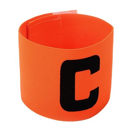 Captain armband MAXIMA, solid color, orange /40053802/