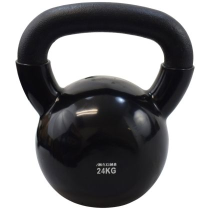Kettlebell 24 kg MAXIMA, vinyl coated /310547/