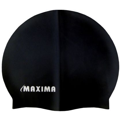 Шапка за плуване, плувна шапка MAXIMA, Черен /20040408/