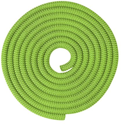 Rhythmic gymnastics rope MAXIMA, 100 g, Light green /20024108/