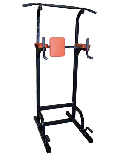 Стойка с лост за набиране, лостове за кофички, лицеви опори и коремна преса MAXIMA /310225/