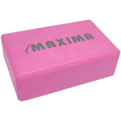 Йога блок MAXIMA, 23х15х8 см, Изработен от EVA, Цикламен /30001504/