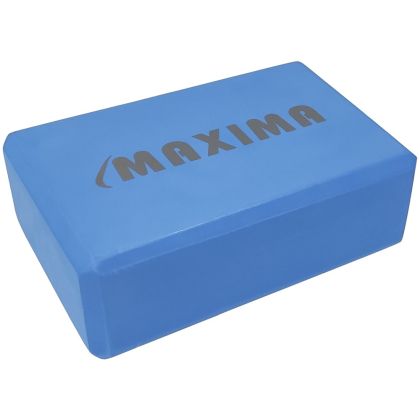 Йога блок MAXIMA, 23х15х8 см, Изработен от EVA, Син /30001507/