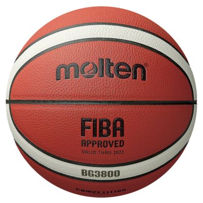 Баскетболна топка Molten B6G3800, FIBA Approved, Кожена, Размер 6 /900670/