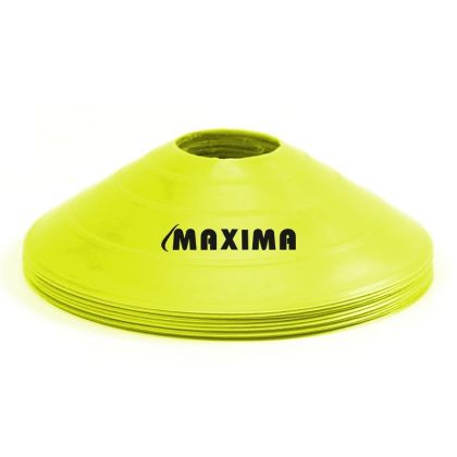 Конус за маркиране (шапка, паница) MAXIMA, Електриково жълт /20081906/