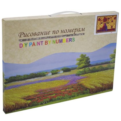 Комплект за рисуване по номера с платно 40х30 см, Модел 93 /27014493/