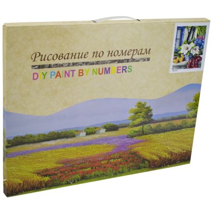 Комплект за рисуване по номера с платно 50х40 см, Модел 21 /27014621/