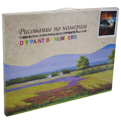 Комплект за рисуване по номера с платно 50х40 см, Модел 44 /27014644/