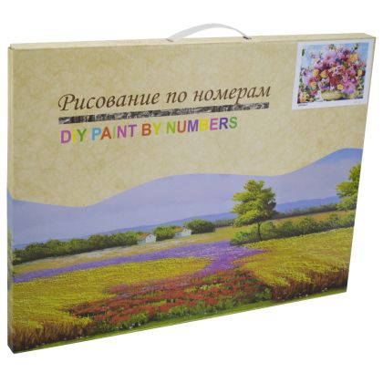 Комплект за рисуване по номера с платно 50х40 см, Модел 46 /27014646/