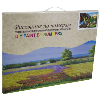 Комплект за рисуване по номера с платно 50х40 см, Модел 49 /27014649/