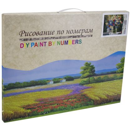 Комплект за рисуване по номера с платно 50х40 см, Модел 51 /27014651/