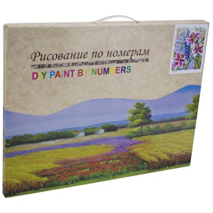 Комплект за рисуване по номера с платно 50х40 см, Модел 53 /27014653/