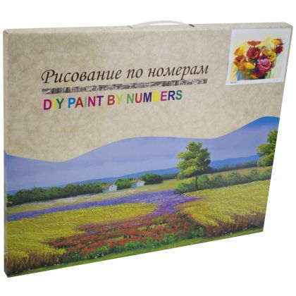 Комплект за рисуване по номера с платно 50х40 см, Модел 58 /27014658/