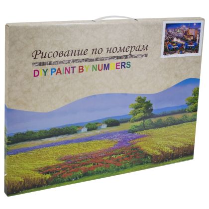 Комплект за рисуване по номера с платно 50х40 см, Модел 62 /27014662/