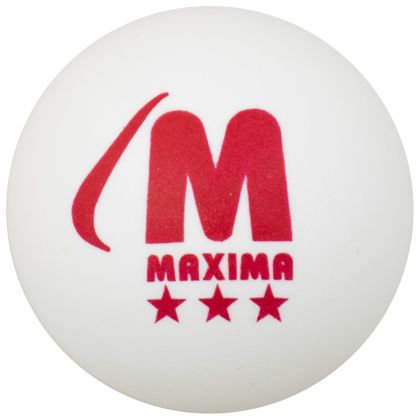 Tопче за тенис на маса MAXIMA 40+, Бяло /20030101/