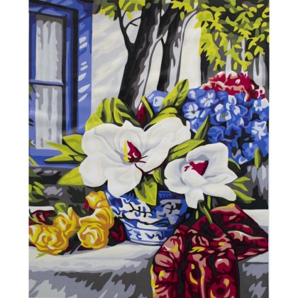 Комплект за рисуване по номера с платно 50х40 см, Модел 21 /27014621/