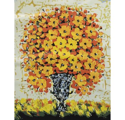 Комплект за рисуване по номера с платно 50х40 см, Модел 34 /27014634/