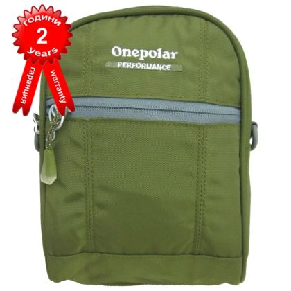Чанта за през рамо ONE POLAR, Зелена /PO521201/