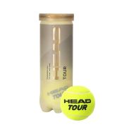 Топки за тенис на корт HEAD Tour, ITF Approved, 3 броя в кутия /450318/