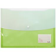 Папка с копче и външен джоб, A4+, 36х25х2 см, PVC /130110/