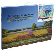 Комплект за рисуване по номера с платно 40х30 см, Модел 10 /27014410/