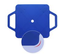 Количка за групови занимания MAXIMA, 53х40хH8 см, С 4 колела и дръжки /500954/