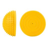 Масажна полусфера за баланс MAXIMA, Ф16.5 см, Жълт /20071001/