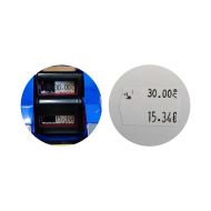 Маркиращи двуредови клещи за ценови етикети в лева (BGN), евро (EUR), долари (USD) и лири (GBP) /130082/