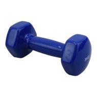 Гира 3 кг MAXIMA, С винилово покритие, Синя /20020804/