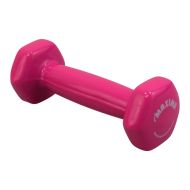 Гира 0.5 кг MAXIMA, С винилово покритие, Розова /20020403/