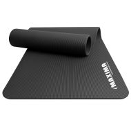 Постелка за гимнастика MAXIMA, 183x62x1.5 см, NBR, Черна /30000905/