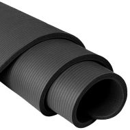 Постелка за гимнастика MAXIMA, 183x62x1.5 см, NBR, Черна /30000905/