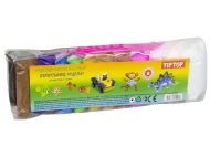 Моделин (лек пластилин) TIPTOP, 12 цвята /150404/