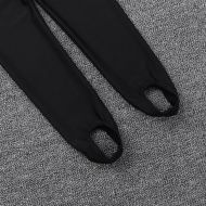 Клин дълъг детски MAXIMA, Подходящ за художествена гимнастика и други спортове, Черен, Размер 6XL /40041408/