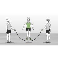 Въже за скачане MAXIMA, 5 метра /200240/