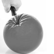 Топка за доджбол, народна топка, хандбал MAXIMA Alligator skin, 6 инча / 15 см, Синя /20091905/