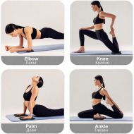 Подложка за йога - за колене, лакти и длани MAXIMA, Сива /30002102/