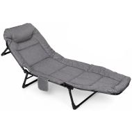 Сгъваемо легло - шезлонг, 2 в 1 MAXIMA, 196 см /600217/