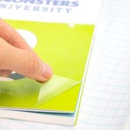 Self-adhesive binding film MAXIMA, transparent, 50 x 36 cm, 10 sheets /150161/