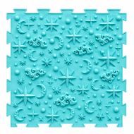 Модулен сензорен килим ORTHO PUZZLE, 6 части 30х30 см, Микс първи стъпки /270149/
