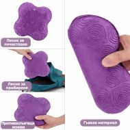 Yoga knee pad MAXIMA, Purple /30002101/