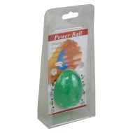 Strength egg ball, 5.9 x 4.3 cm, Green, medium resistance /20075703/