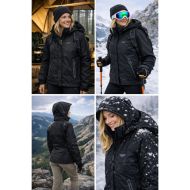 Дамско зимно яке - ветровка ONE POLAR, Черно, Размер 2XL /PO214402/