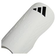 Football shin guards ADIDAS TIRO SG EU CLUB, white, size M /40059302/