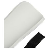 Football shin guards ADIDAS TIRO SG EU CLUB, white, size M /40059302/
