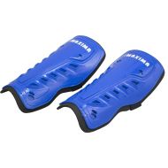 Football shin guards MAXIMA, blue, size L /40054207/
