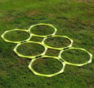 Octagonal marking ring MAXIMA, 54 cm, Electric Yellow /30067901/