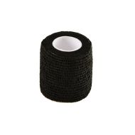 Tape for fixing football shin guards and socks MAXIMA, 50mm x 4.5m, Black /49004605/