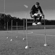 Training pole 100 cm Ø2.5 cm, orange MAXIMA /20080503/