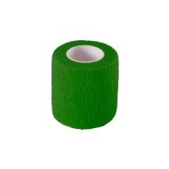 Tape for fixing football shin guards and socks MAXIMA, 50mm x 4.5m, Green /49004602/